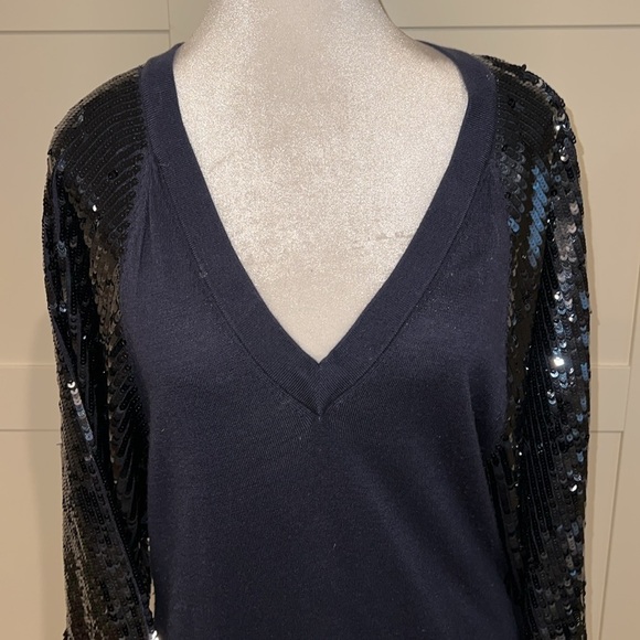 French Connection Starlight Knit sparkle dress - Picture 3 of 7